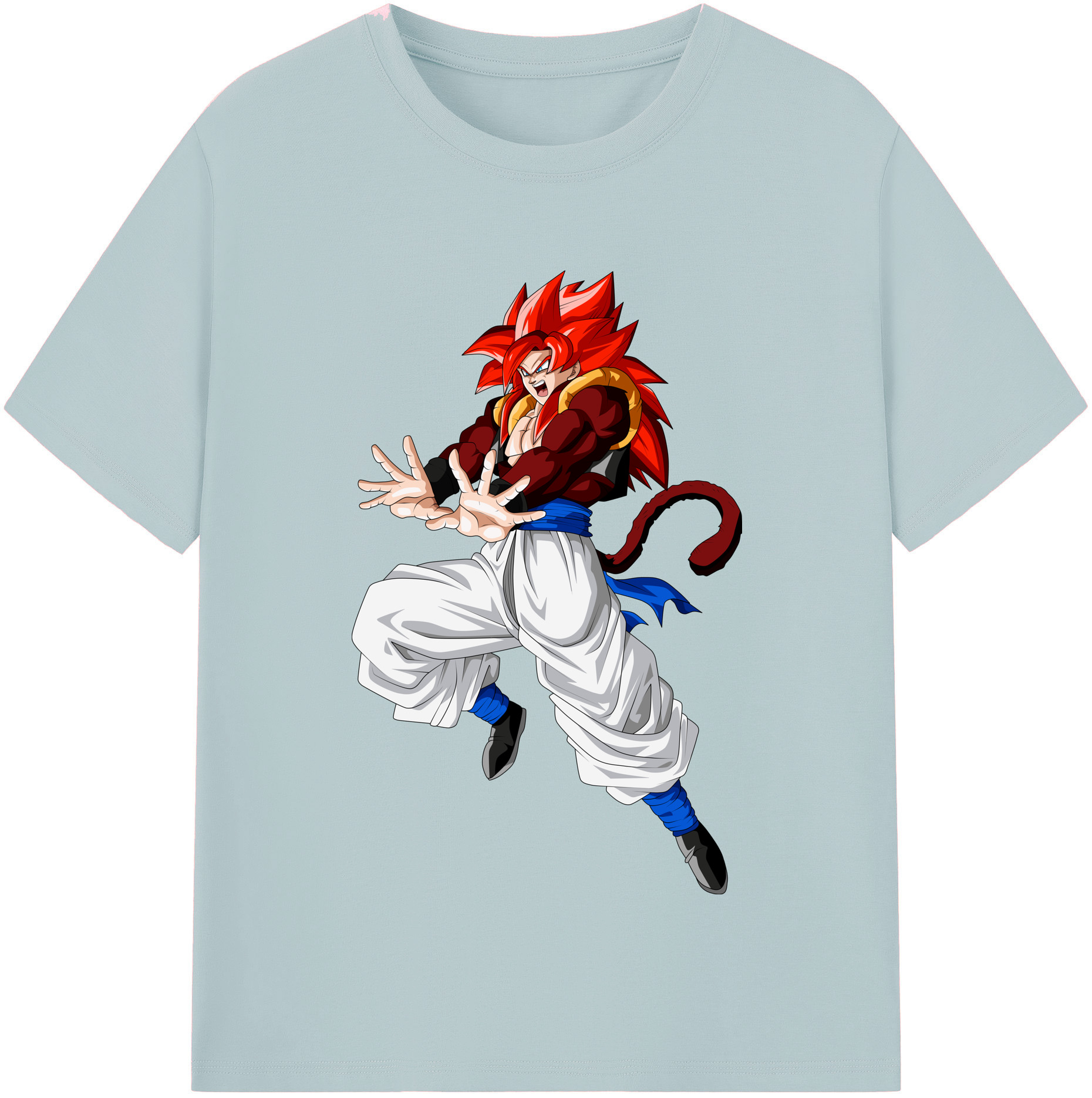 （画像用） ドラゴンボール 孫悟空（そん ごくう）Son Goku カカロット DRAGON BALL Kakarotto 綿100％半袖Tシャツ（フロントプリント）